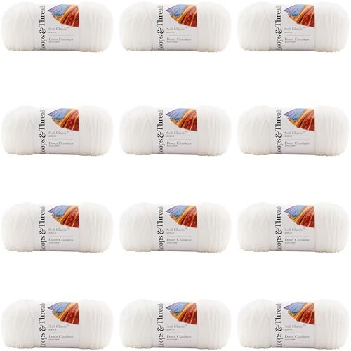 Loops and Threads Classic Cotton Yarn - Premium Cotton Crafting Solution