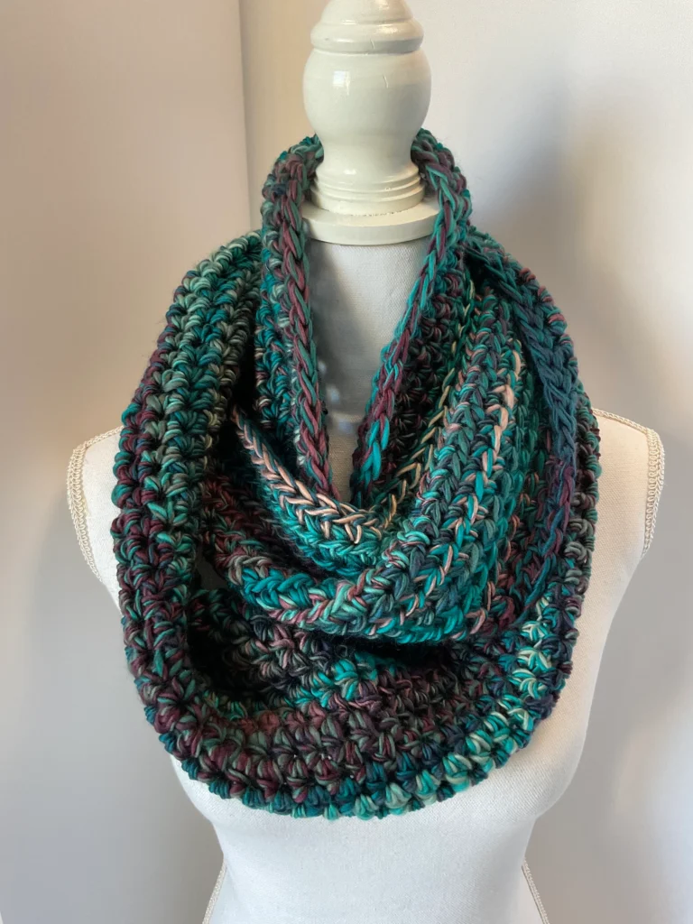 Loops and Threads Facets Yarn Scarf Pattern Complete Guide