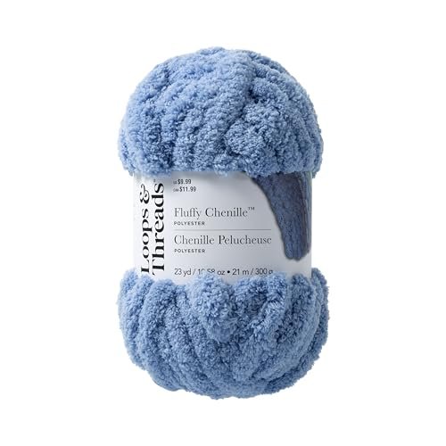 Loops & Threads Fluffy Chenille Yarn