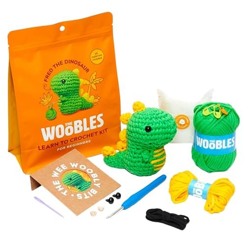Loops & Threads Dinosaur Crochet Kit