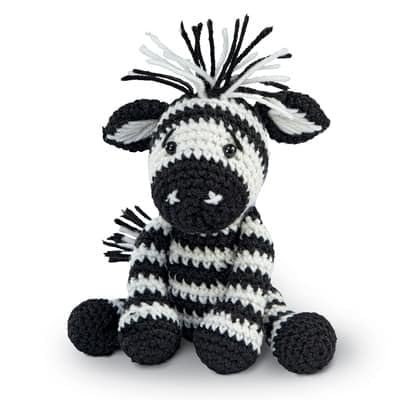 Loops & Threads Zebra Crochet Kit
