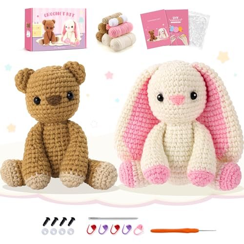 Loops & Threads Bear Crochet Kit